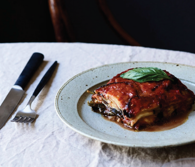 Eggplant lasagne