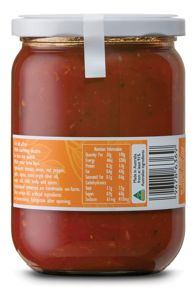 Pasta Sauce Lava Lips