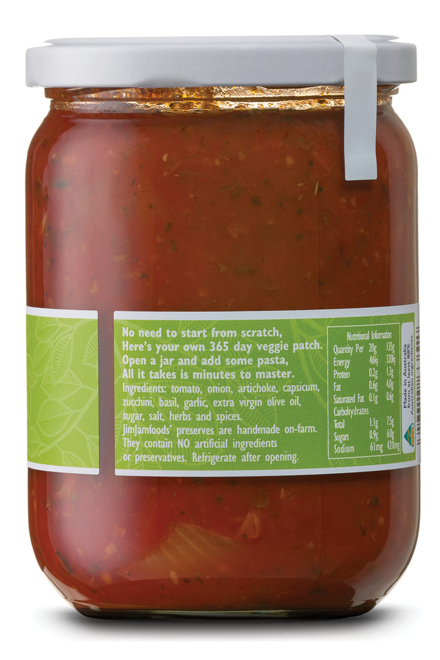 Pasta Sauce Veggie Patch